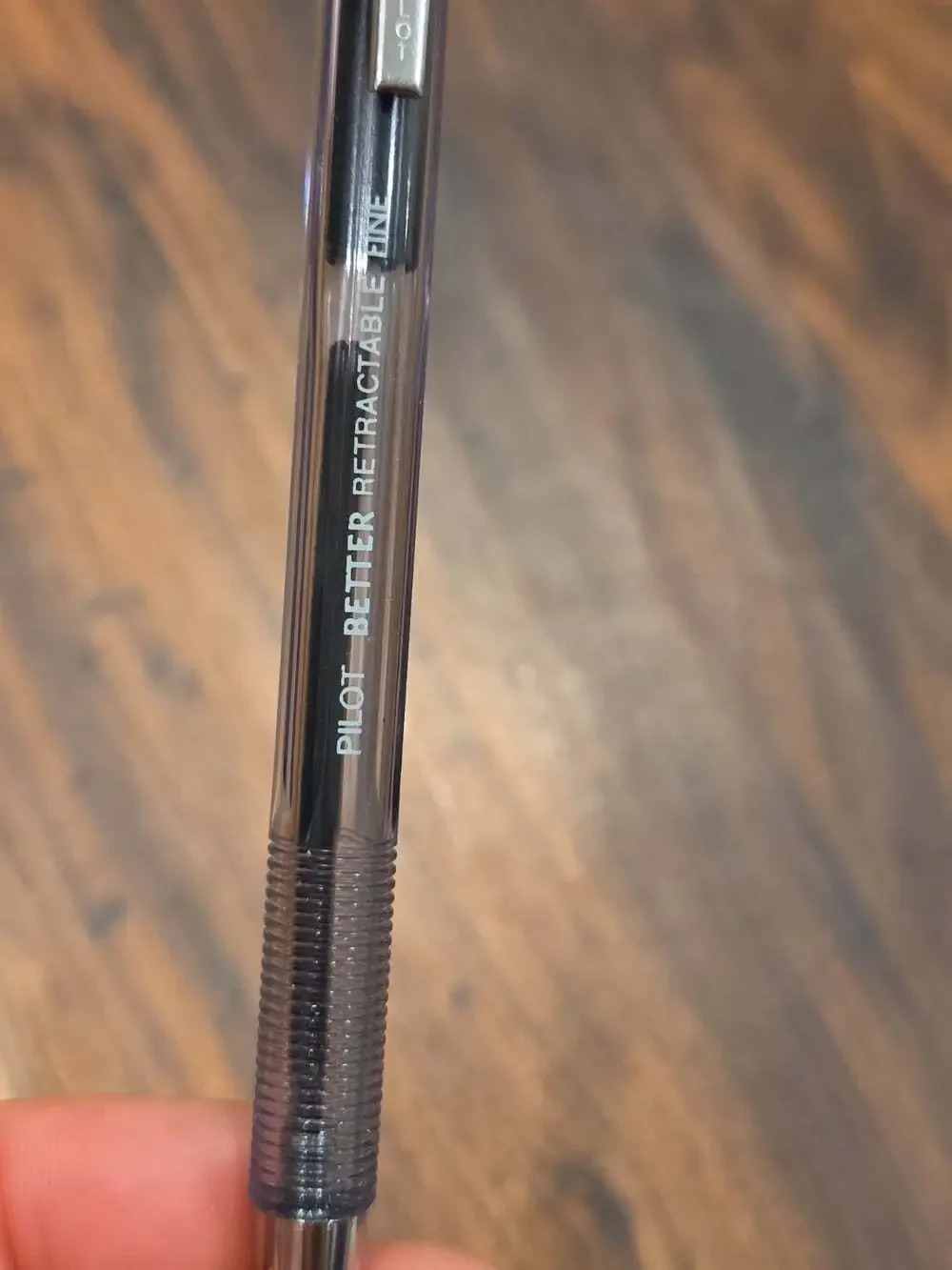 Pilot The Better Retractable Pen - Fine Point - Black- Ink Works